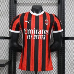 24-25 Player AC Milan Soccer Jersey Home