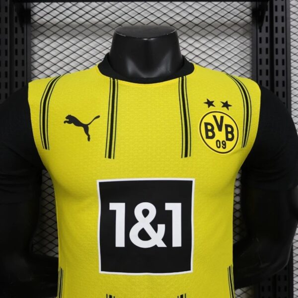 24 25 Player Dortmund Soccer Jersey Home 1