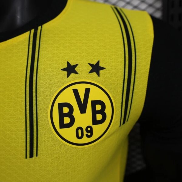 24 25 Player Dortmund Soccer Jersey Home 4