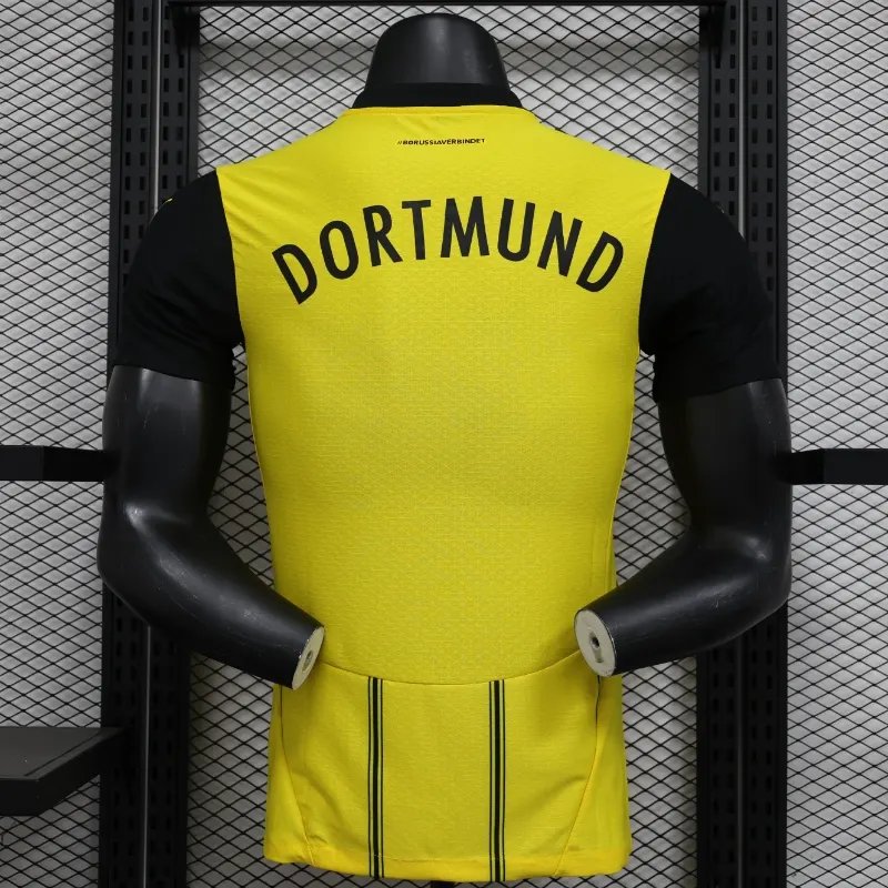 24 25 Player Dortmund Soccer Jersey Home 7