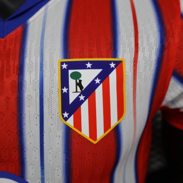 24 25 Player Version Atletico Madrid Soccer Jersey Home 8