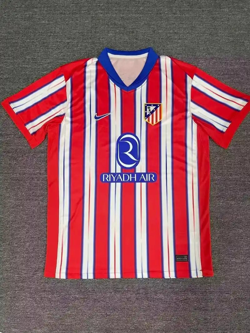 24-25 Atletico Madrid Soccer Jersey Home 24-25 Atletico Madrid Soccer Jersey Home