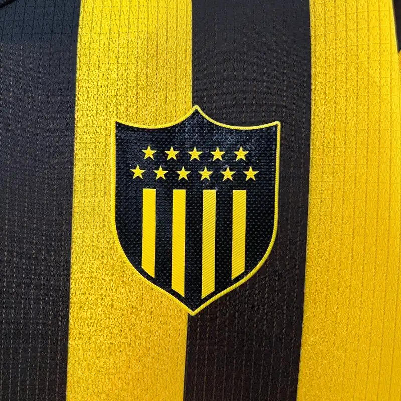 2425 Atletico Penarol Soccer Jersey Home 3 2425 Atletico Penarol Soccer Jersey Home 3
