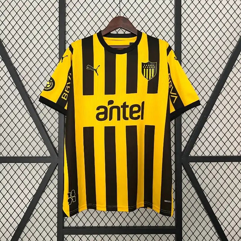 24-25 Atlético Peñarol Soccer Jersey Home 24-25 Atlético Peñarol Soccer Jersey Home