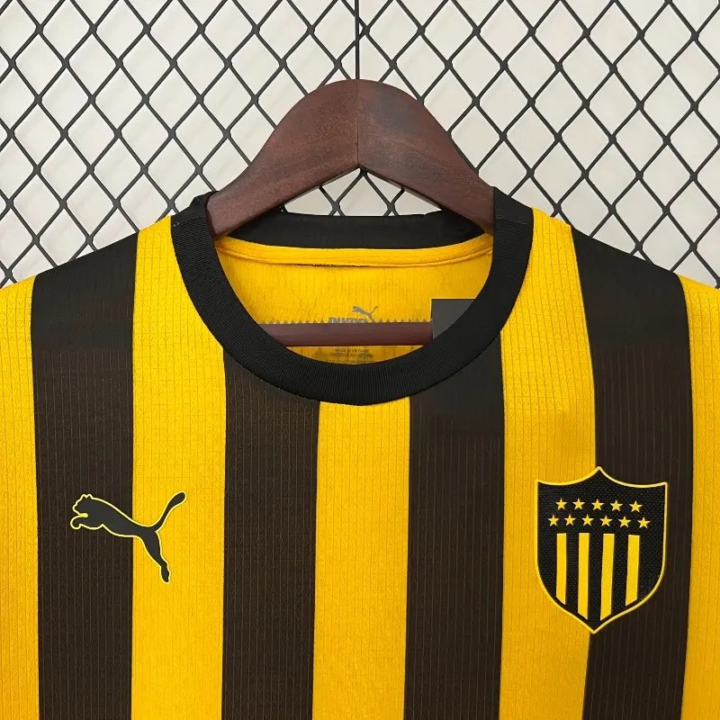 2425 Atletico Penarol Soccer Jersey Home 8 2425 Atletico Penarol Soccer Jersey Home 8