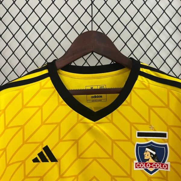 2425 Colo Colo Goalkeeper Yellow Soccer Jersey 1 1