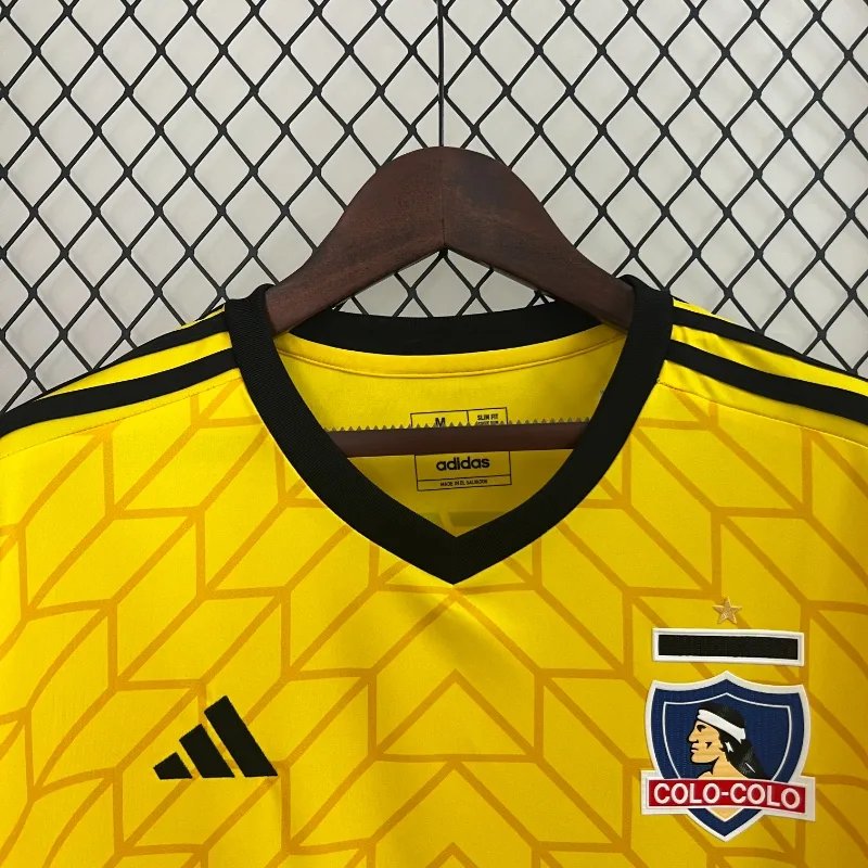 2425 Colo Colo Goalkeeper Yellow Soccer Jersey 1 1 2425 Colo Colo Goalkeeper Yellow Soccer Jersey 1 1