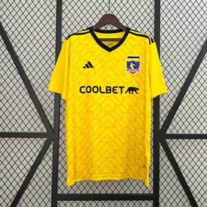 24-25 Colo Colo Goalkeeper Yellow Soccer Jersey