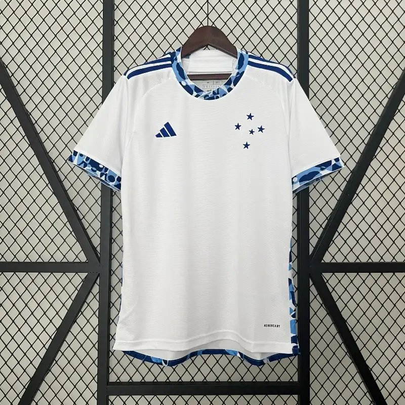 24-25 Cruzeiro Soccer Jersey Away