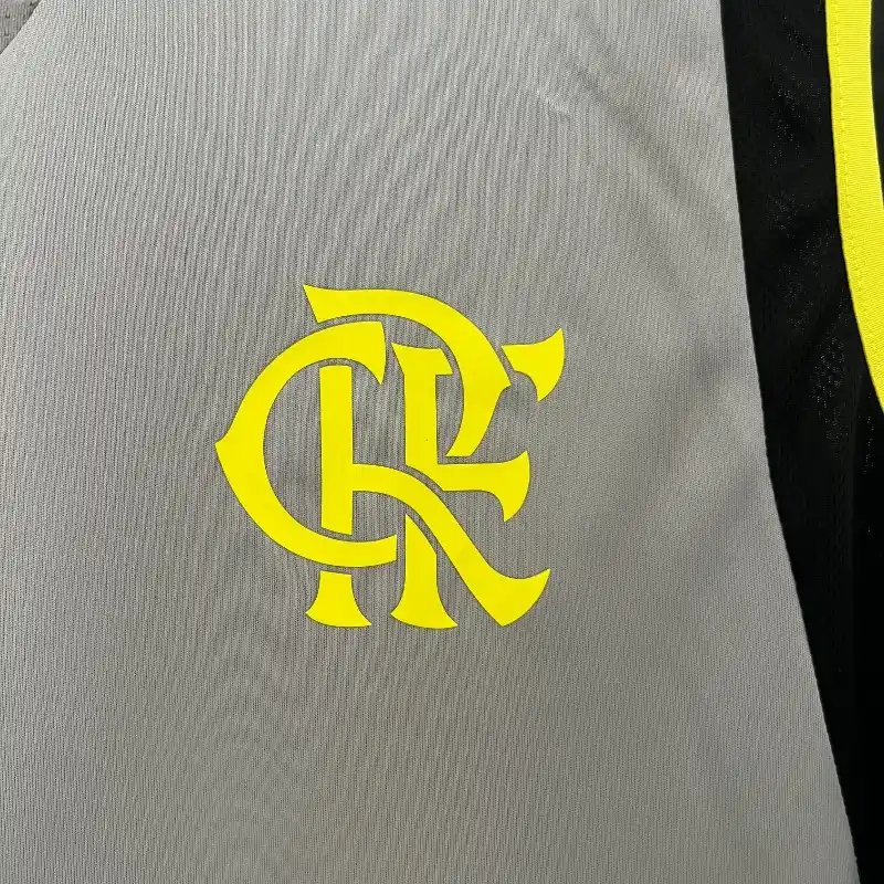 2425 Flamengo Gray Training Vest 1