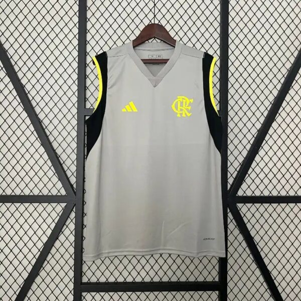 2425 Flamengo Gray Training Vest 2