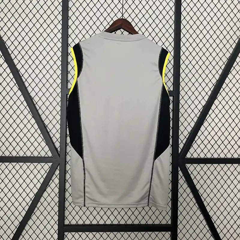 2425 Flamengo Gray Training Vest 4