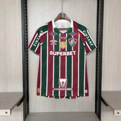 24-25 Fluminense Soccer Jersey Home All sponsors