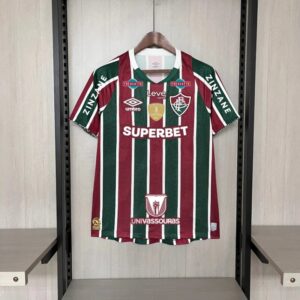 24-25 Fluminense Soccer Jersey Home All sponsors