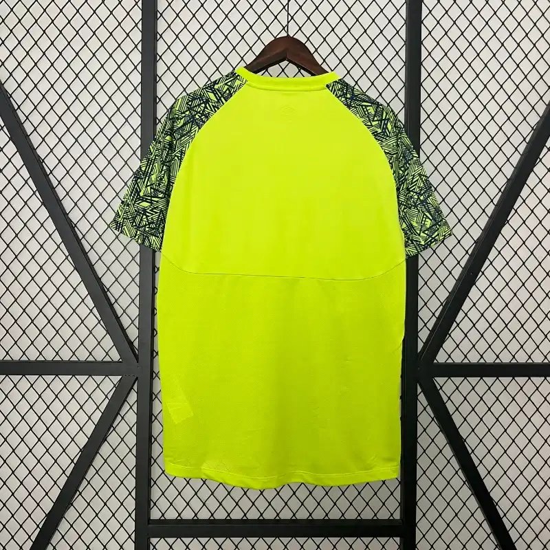 2425 Gremio Goalkeeper Fluorescent Green Soccer Jersey 2