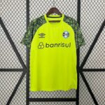 24-25 Gremio Goalkeeper Fluorescent Green Soccer Jersey