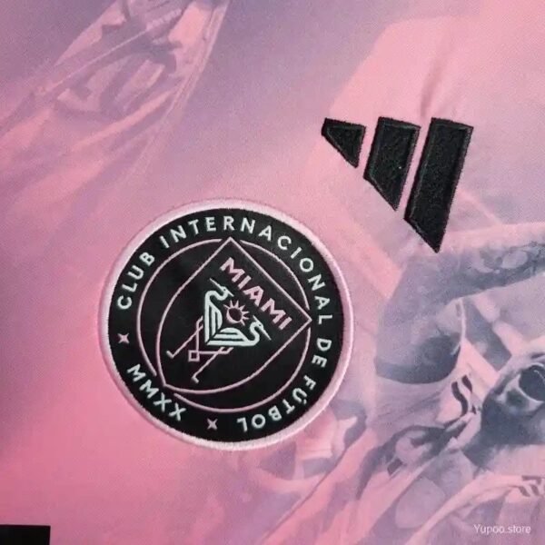 2425 Inter Miami Champion Version Pink Soccer Jersey 6