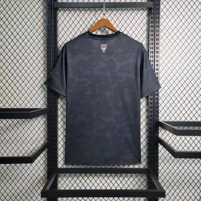 2425 Inter Miami Co branded camouflage Black Soccer Jersey 1 2425 Inter Miami Co branded camouflage Black Soccer Jersey 1