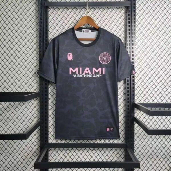 2425 Inter Miami Co branded camouflage Black Soccer Jersey 2