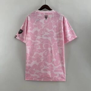 2425 Inter Miami Co branded camouflage Pink Soccer Jersey 1