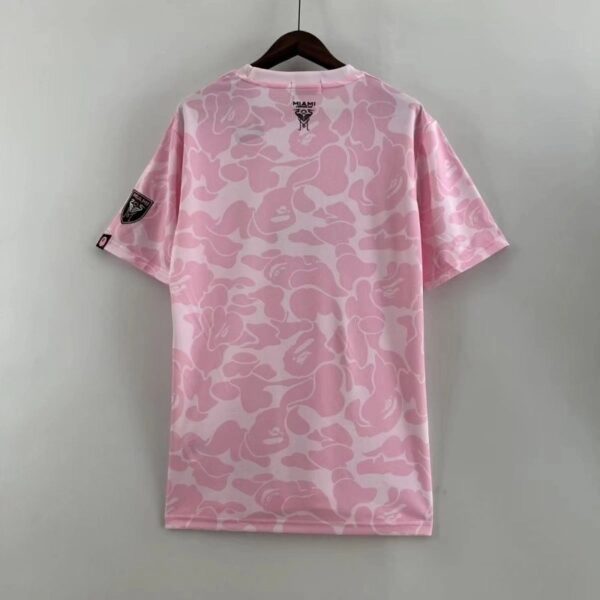 2425 Inter Miami Co branded camouflage Pink Soccer Jersey 1