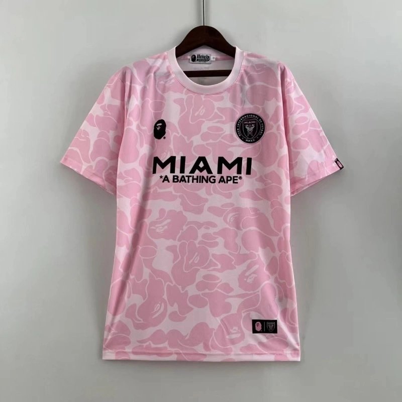 24-25 Inter Miami Co branded camouflage Pink Soccer Jersey 24-25 Inter Miami Co branded camouflage Pink Soccer Jersey