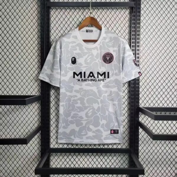 2425 Inter Miami Co branded camouflage White Soccer Jersey 2