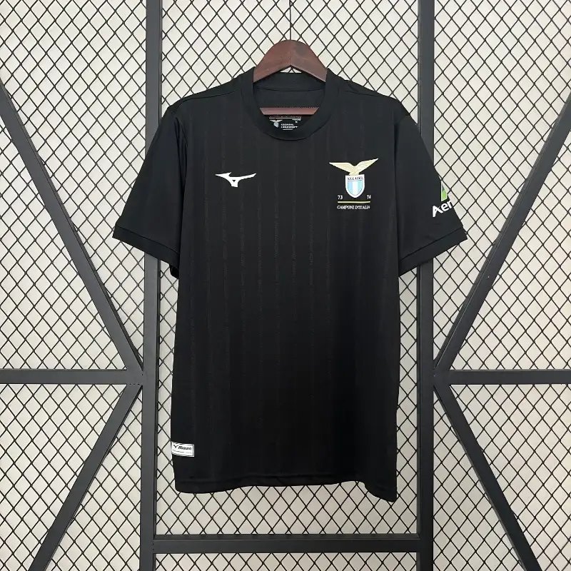 24-25 Lazio 50th Anniversary Black Soccer Jersey 24-25 Lazio 50th Anniversary Black Soccer Jersey
