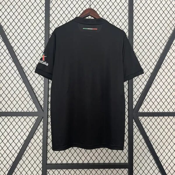 2425 Lazio 50th Anniversary Black Soccer Jersey 8