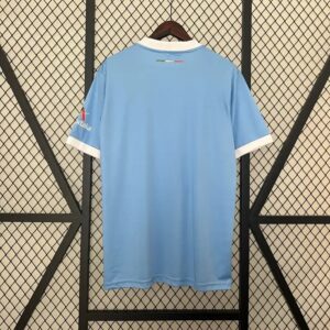 2425 Lazio 50th Anniversary Blue Soccer Jersey 2