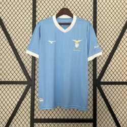 24-25 Lazio 50th Anniversary Blue Soccer Jersey