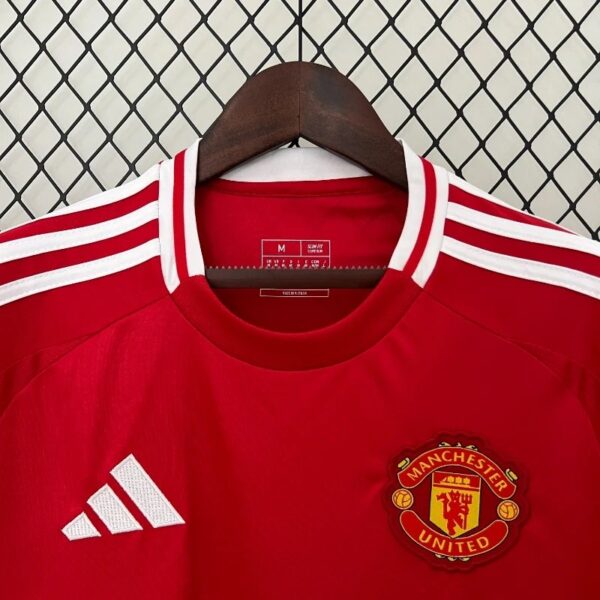 2425 Manchester United Soccer Jersey Home 5