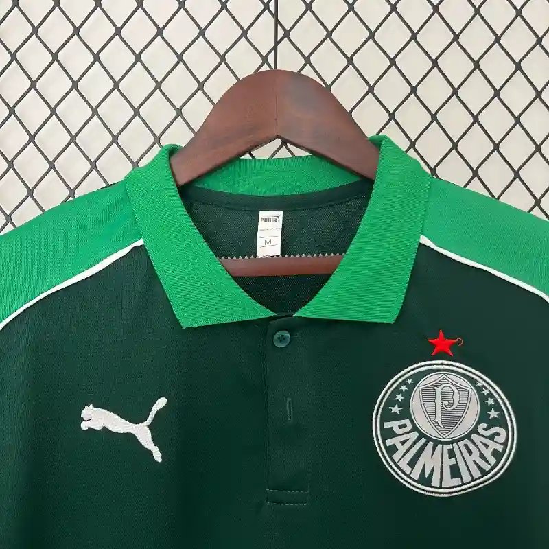 24-25 Palmeiras Green Polo Shirt