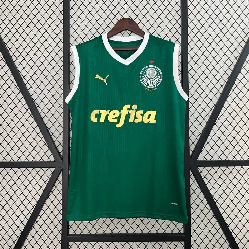 24-25 Palmeiras Green Training Vest 24-25 Palmeiras Green Training Vest