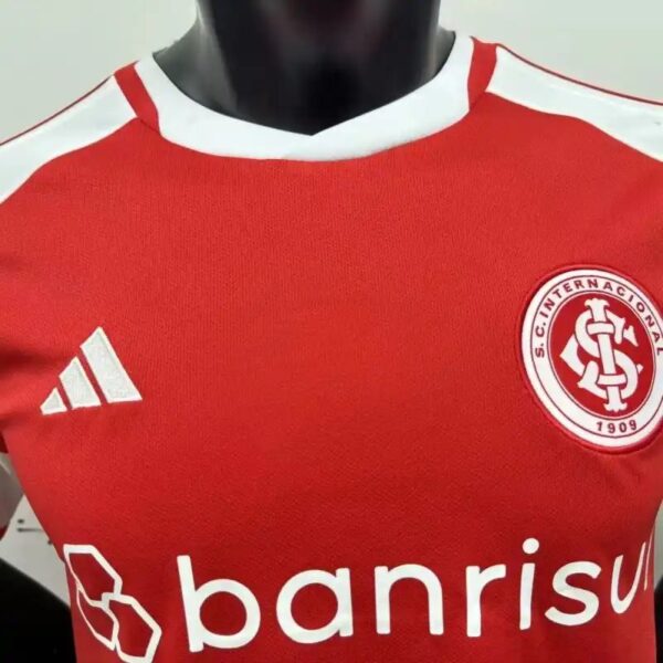 2425 Player Brazil Internacional Soccer Jersey Home 3