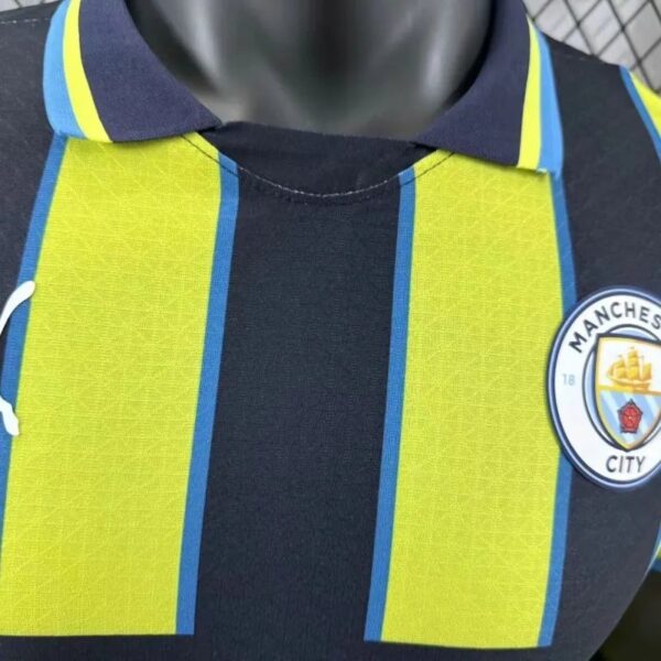 2425 Player Manchester City Soccer Jersey 4