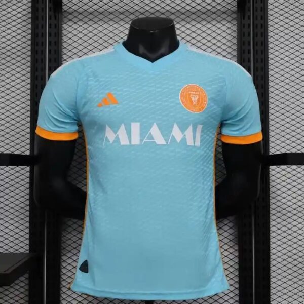 2425 Player Miami Soccer Jersey Second Away 4