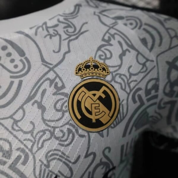 2425 Player Real Madrid Special Edition White Soccer Jersey 1