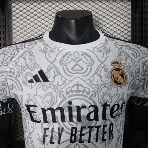 2425 Player Real Madrid Special Edition White Soccer Jersey 2