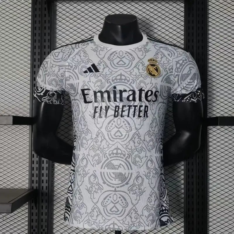 24-25 Player Real Madrid Special Edition White Soccer Jersey