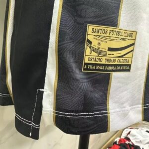 2425 Player Santos Soccer Jersey Away 3