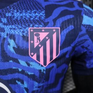 2425 Player Version Atletico Madrid Soccer Jersey Second Away 3