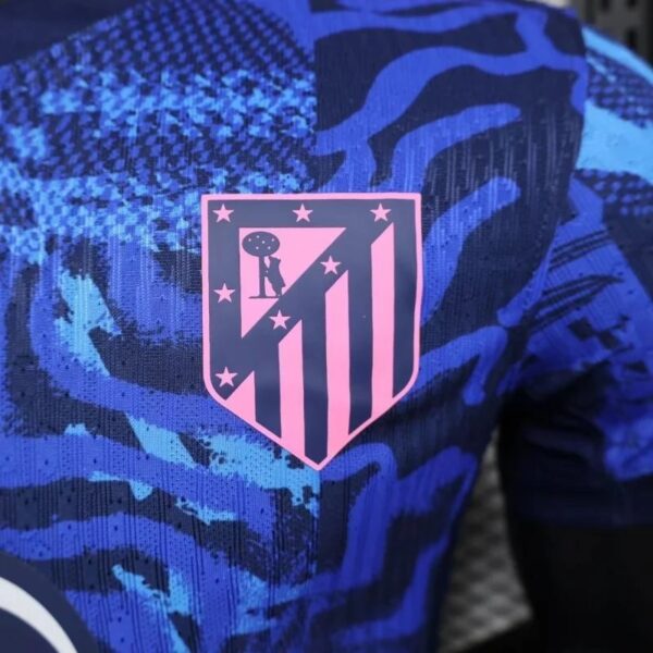 2425 Player Version Atletico Madrid Soccer Jersey Second Away 3