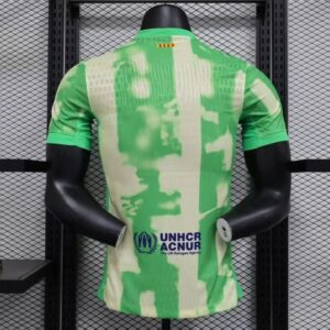 2425 Player Version Barcelona Soccer Jersey Second Away 3