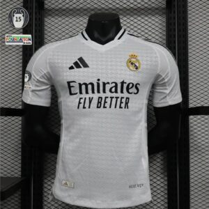 2425 Player Version Real Madrid Soccer Jersey Home All sponsors 6