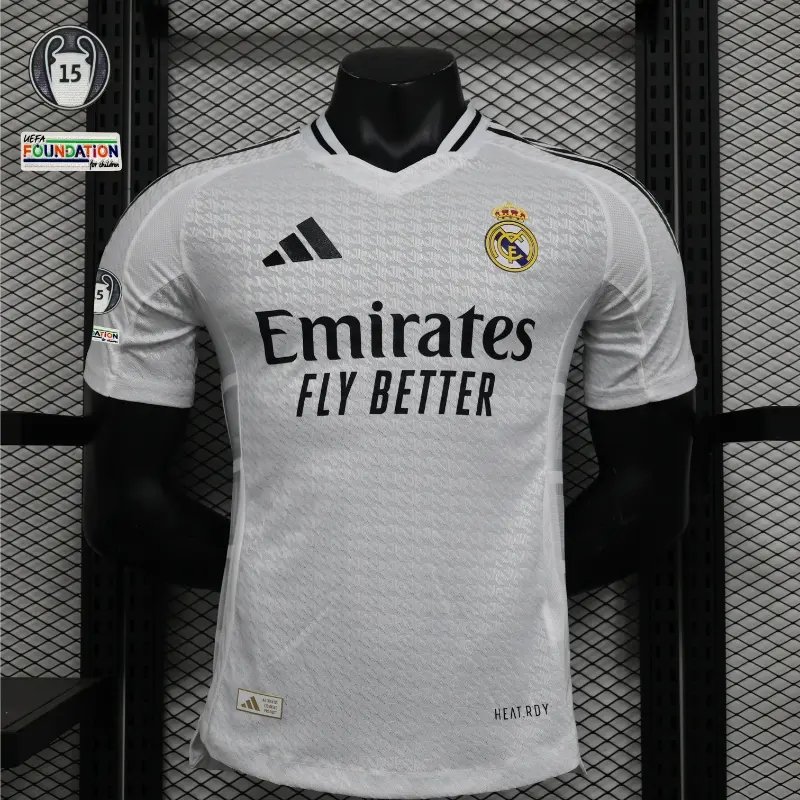2425 Player Version Real Madrid Soccer Jersey Home All sponsors 6 2425 Player Version Real Madrid Soccer Jersey Home All sponsors 6