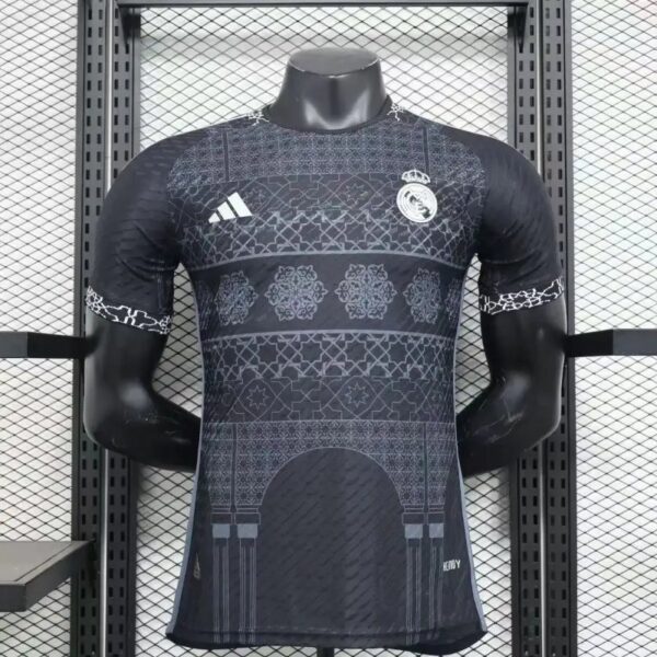 2425 Player Version Real Madrid Special Black Soccer Jersey 1