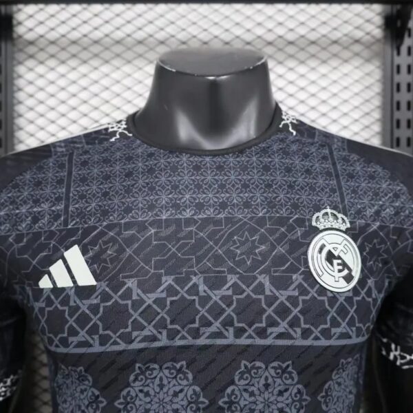 2425 Player Version Real Madrid Special Black Soccer Jersey 5