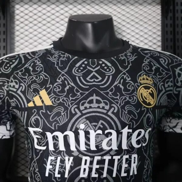 2425 Player Version Real Madrid Special Edition Black Soccer Jersey 1