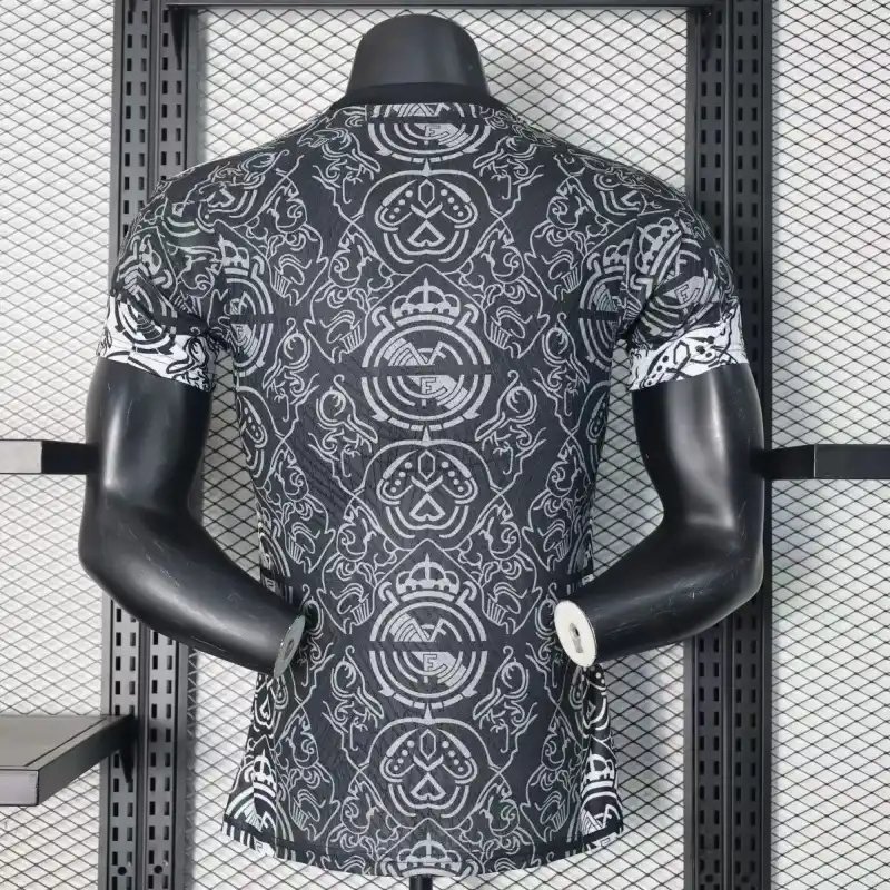 2425 Player Version Real Madrid Special Edition Black Soccer Jersey 6